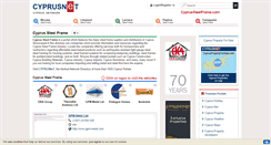 Desktop Screenshot of cyprussteelframe.com